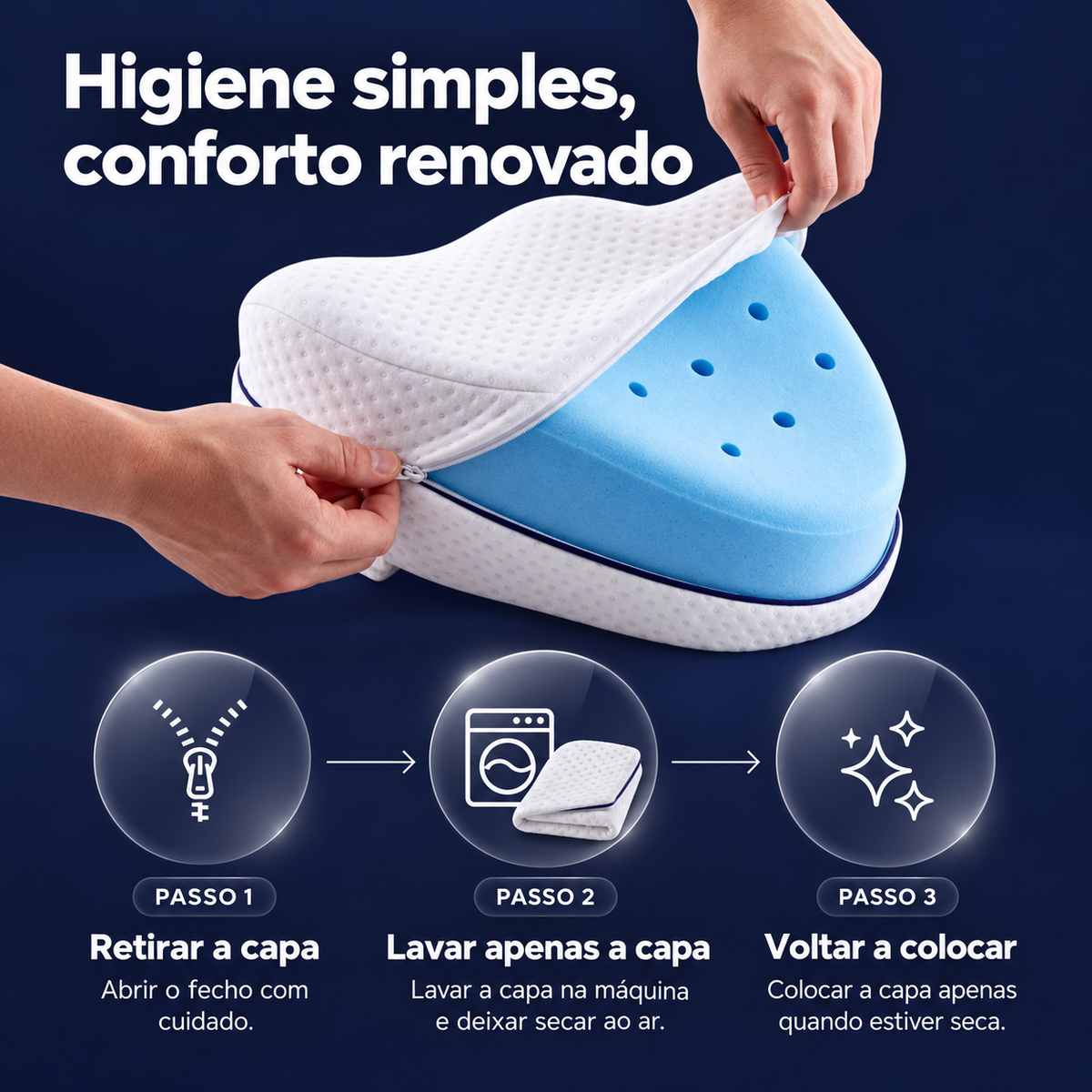 Almofada Ergonómica para Joelhos