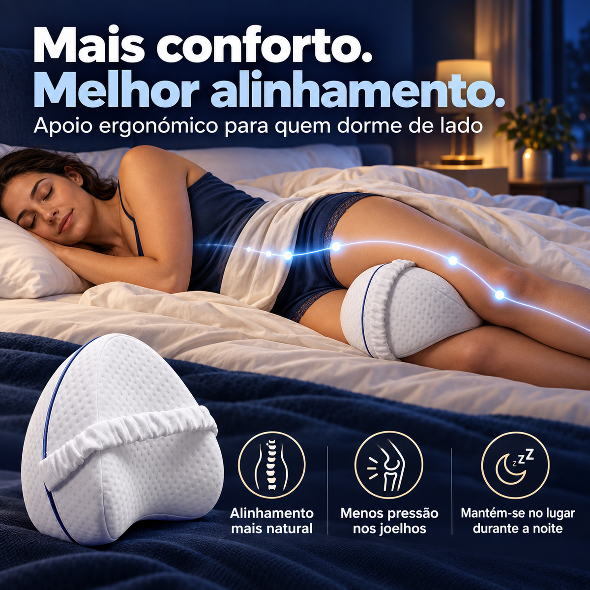 Almofada Ergonómica para Joelhos