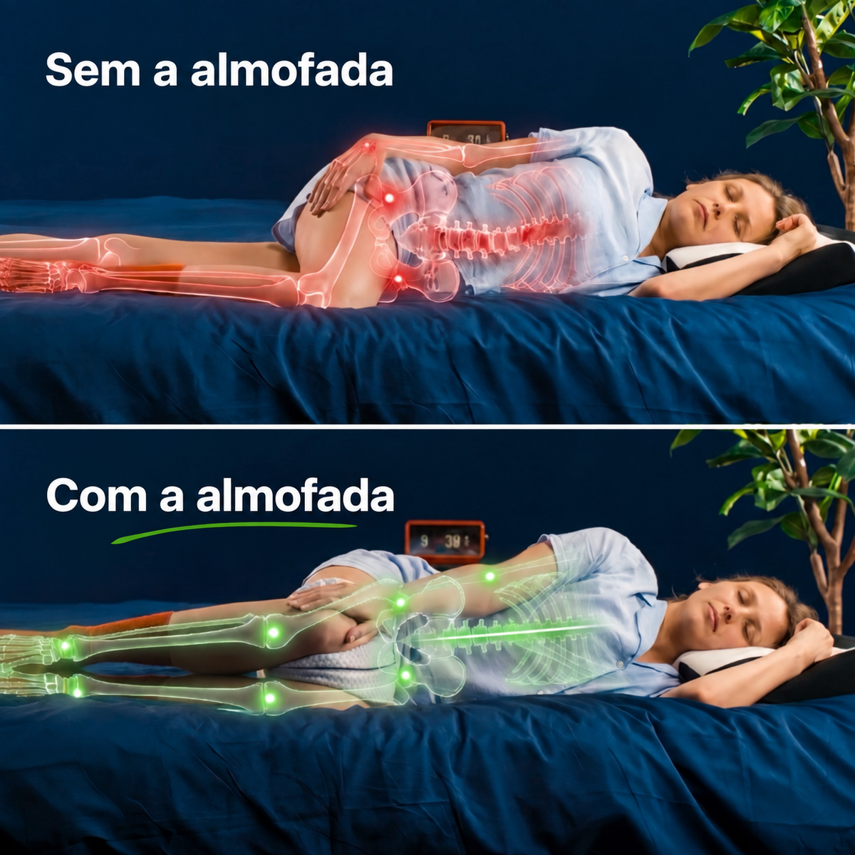 Almofada Ergonómica para Joelhos