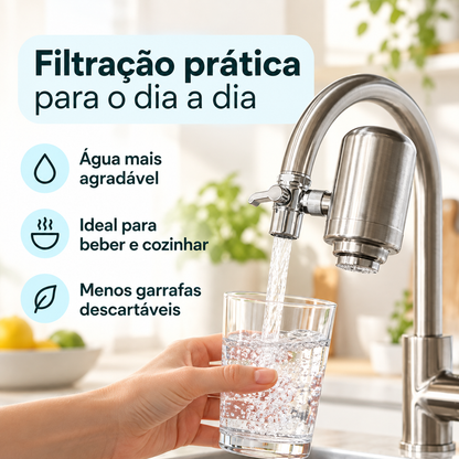 filtro de água para torneira