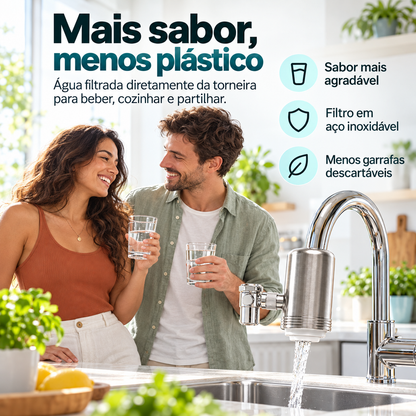 filtro de água para torneira