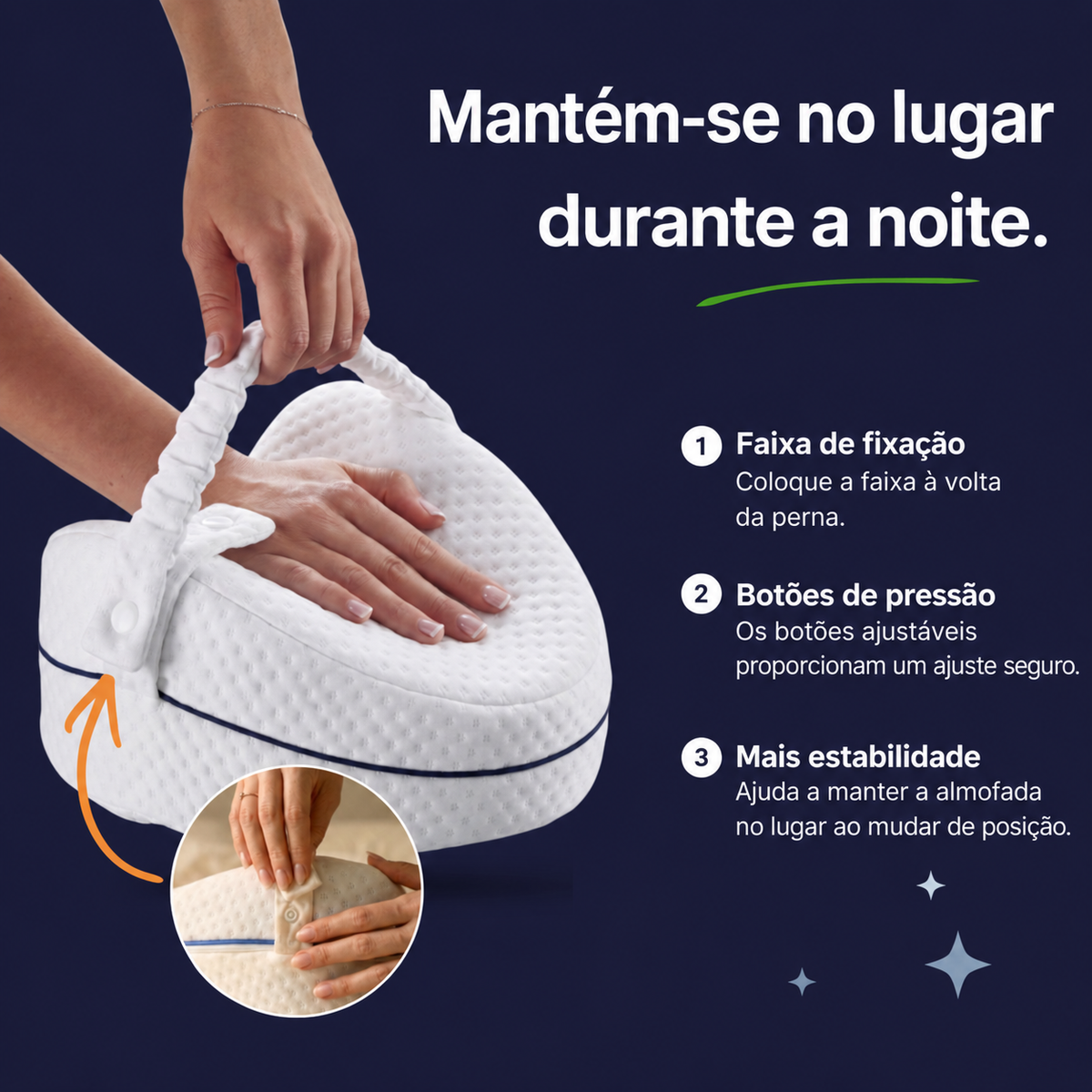 Almofada Ergonómica para Joelhos